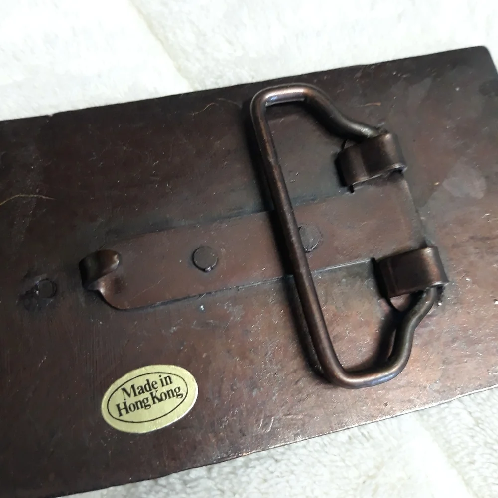 1970s Colt Revolvers Belt Buckle